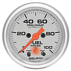 Autometer 4371 Ultra-Lite Electric Fuel Level Gauge Auto Meter Products 4370