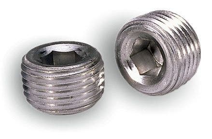 Moroso 37810 1/2" Npt Pipe Plug  Performance  Pipe Plug Fitting; Connection Size