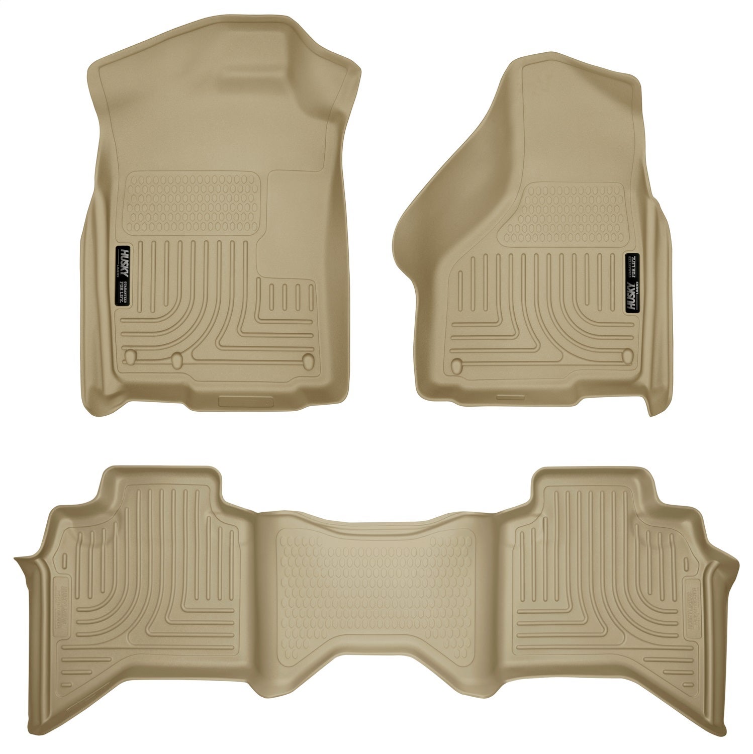 Husky Liners 98033 Weatherbeater Floor Liner Fits Ram 1500 Ram 2500 Ram 3500