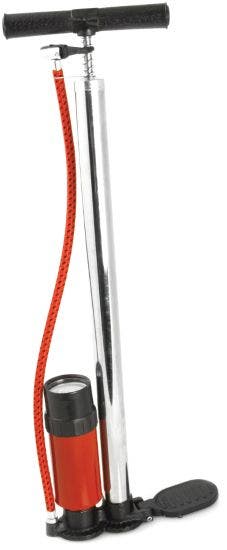 Performance Tool W1636pb Deluxe Tire Pump With Tank And Gauge   Deluxe Tire Pump