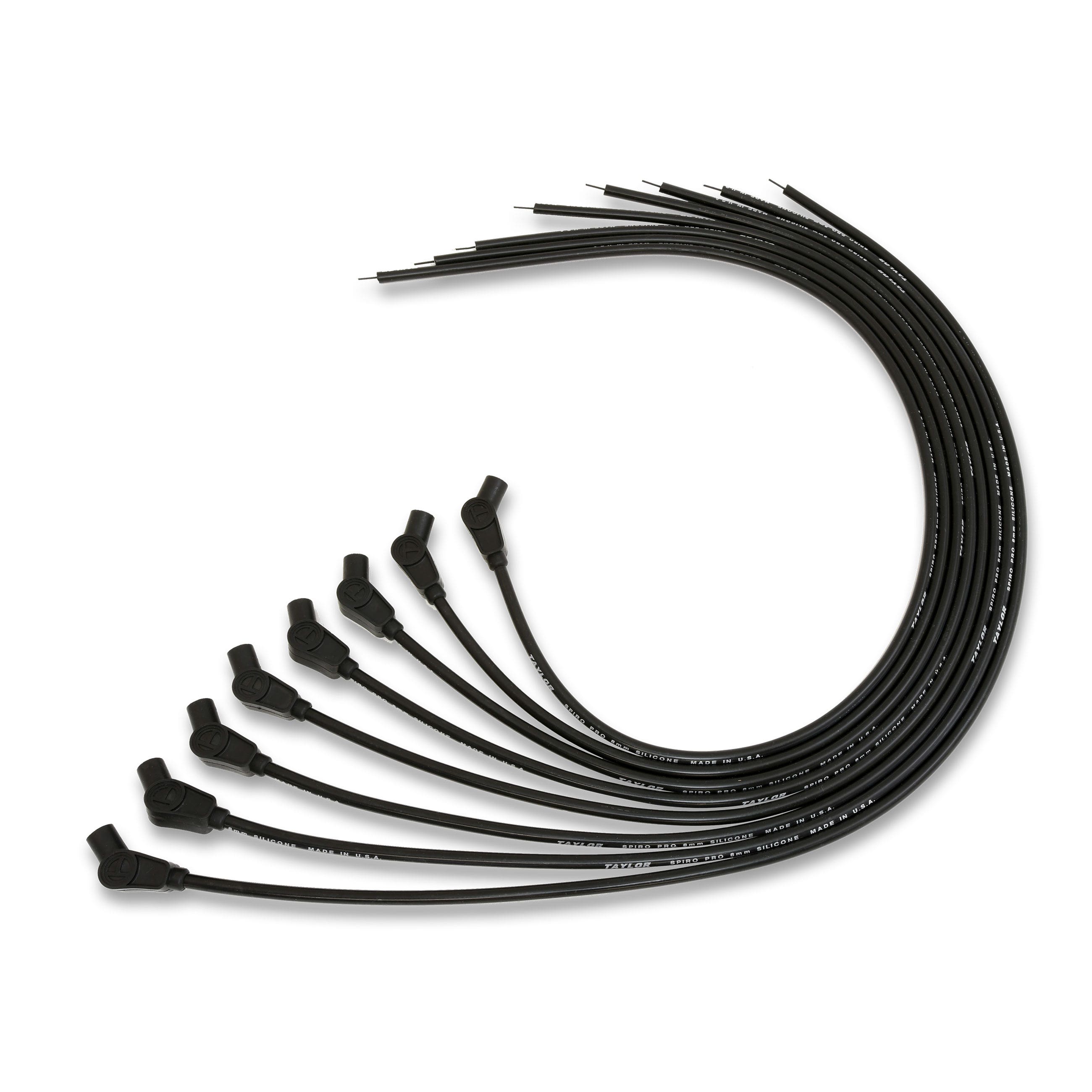 Taylor Cable 73063 8Mm Spiro-Pro Ignition Wire Set   8Mm Spiro-Pro Ignition Wire