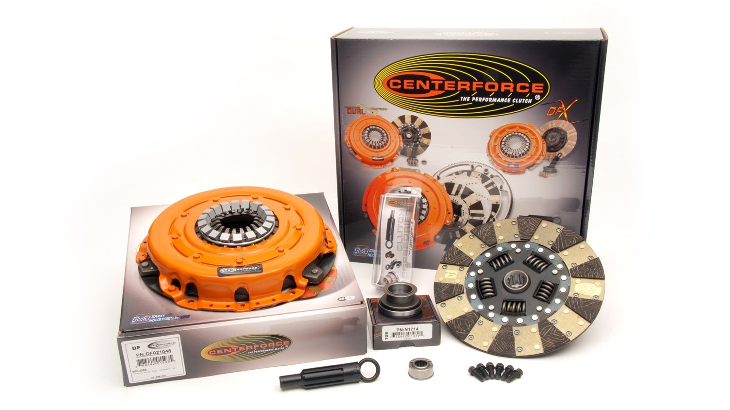 Centerforce Kdf214814 Dual Friction Clutch Kit Fits 79-01 Capri Fairmont Mustang