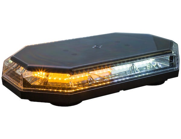 Buyers Products-8891062 Hexagonal Led Mini Light Bar - Amber/Clear , 15 Inch -