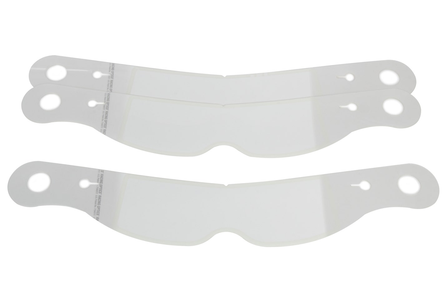 10231Cp - 2 Mil Perimeter Seal Laminated Tearoffs Xstack 10 (Clear) - Fits: