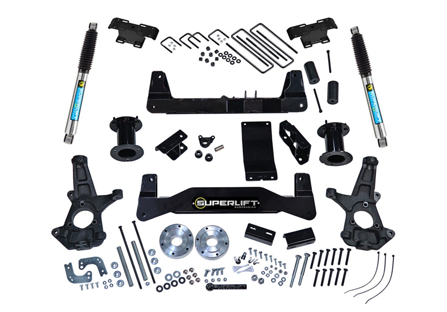 Superlift K162b Suspension Lift Kit W/Shocks Fits Sierra 1500 Silverado 1500