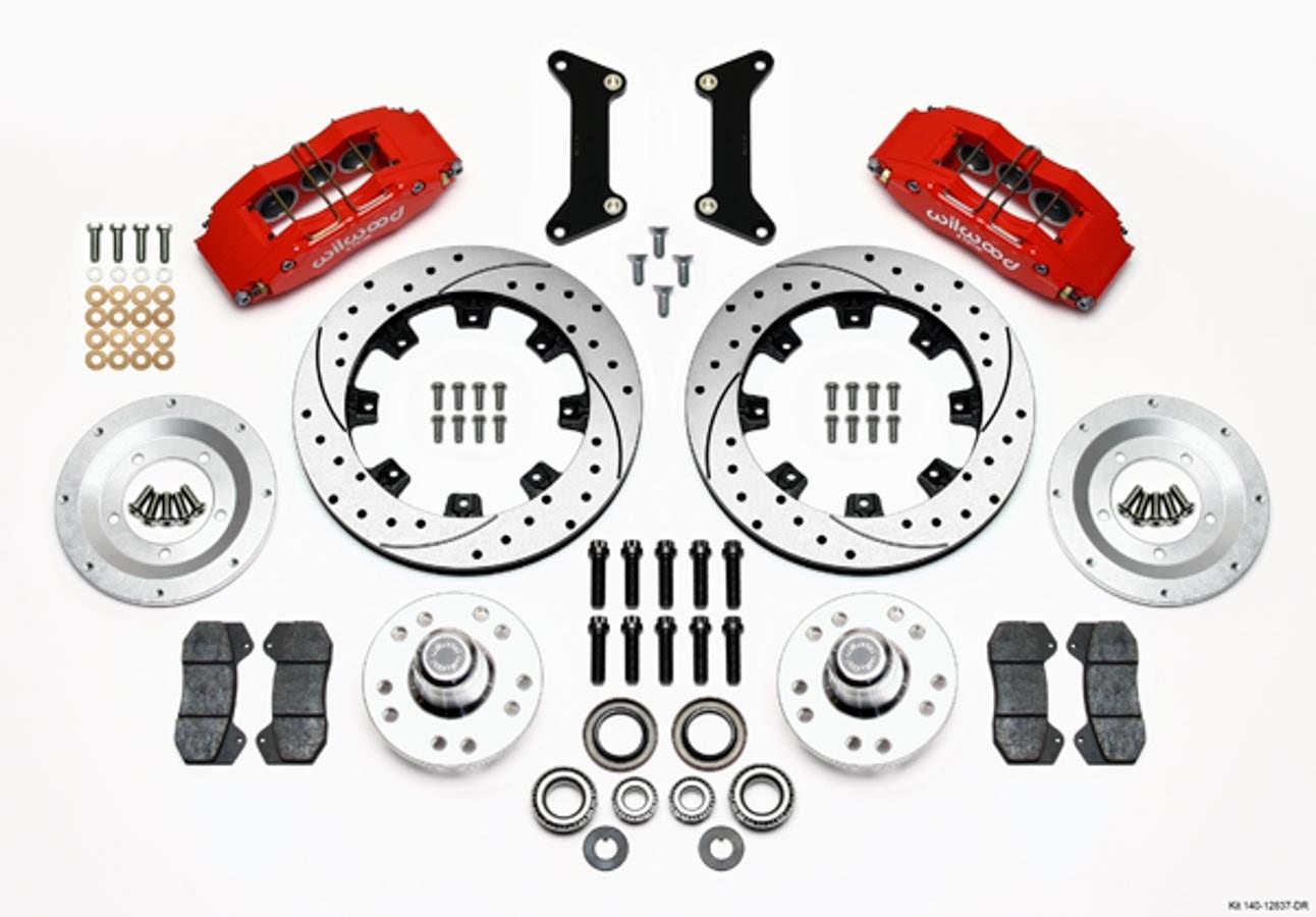 Wilwood Dynapro 6 Big Brake Front Hub Kit Wilwood Dynapro 6 Big Brake Front Hub