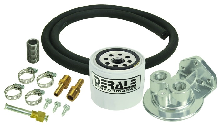 Derale 13090 Remote Transmission Filter Kit   Auto Trans Filter Remote Kit;