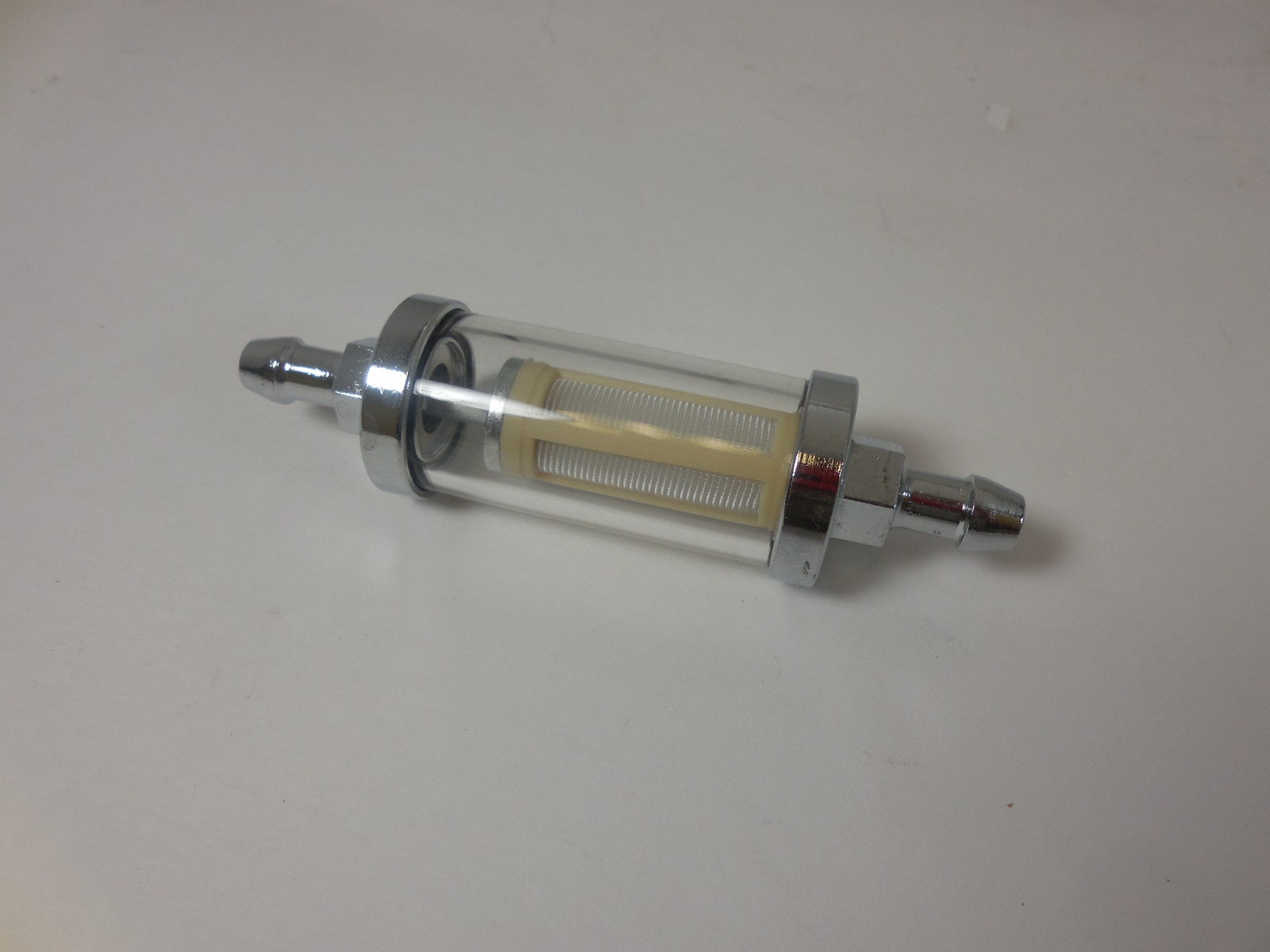Racing Power Company R9247 5/16" Clear Chrome Fuel Filter   5/16  Clear Chrome