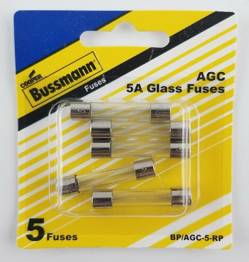 5Pk Bp/Agc5 Fuses 5Pk Bp/Agc5 Fuses