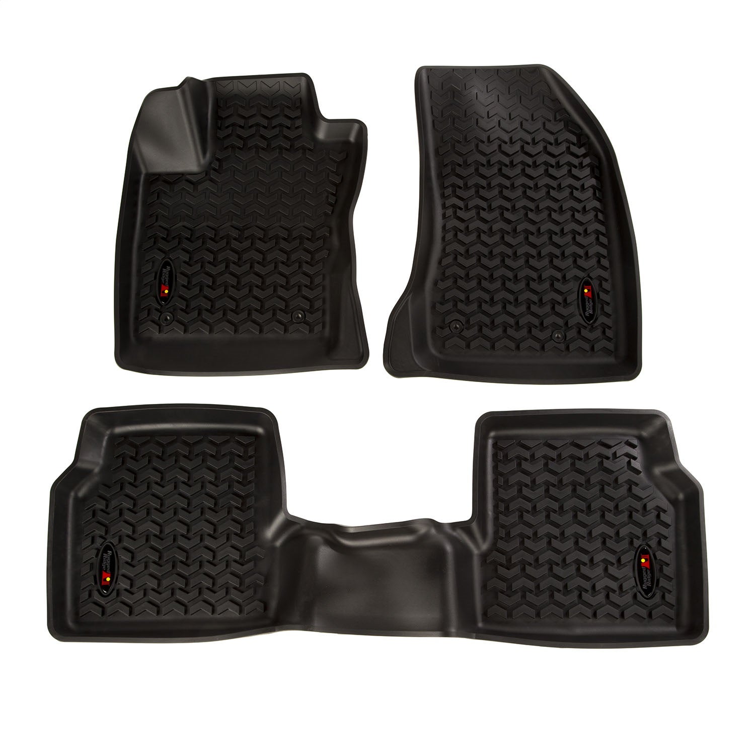 Rugged Ridge 12987.42 Floor Liner Kit Fits 18 Compass   Floor Liner Kit Fits 18