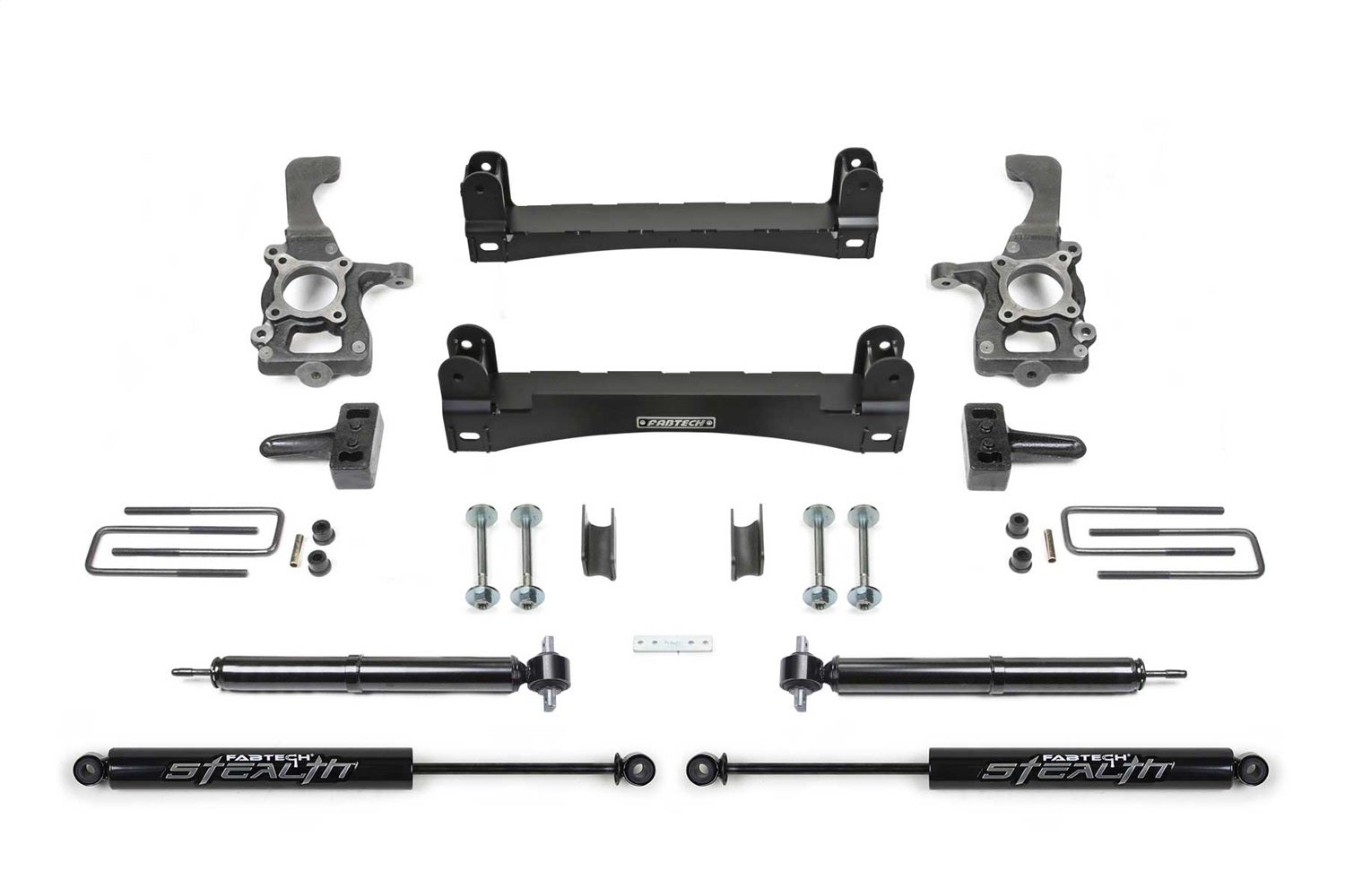 Fabtech K2258m Basic Lift System W/Shocks Fits 15-20 F-150   Basic Lift System