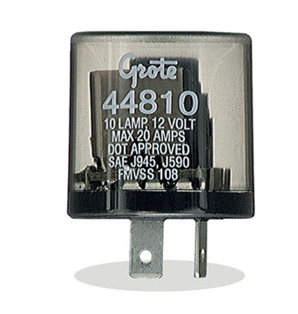 Grote 44810 2 Pin Flasher (10 Light Electromechanical)  Industries 10623