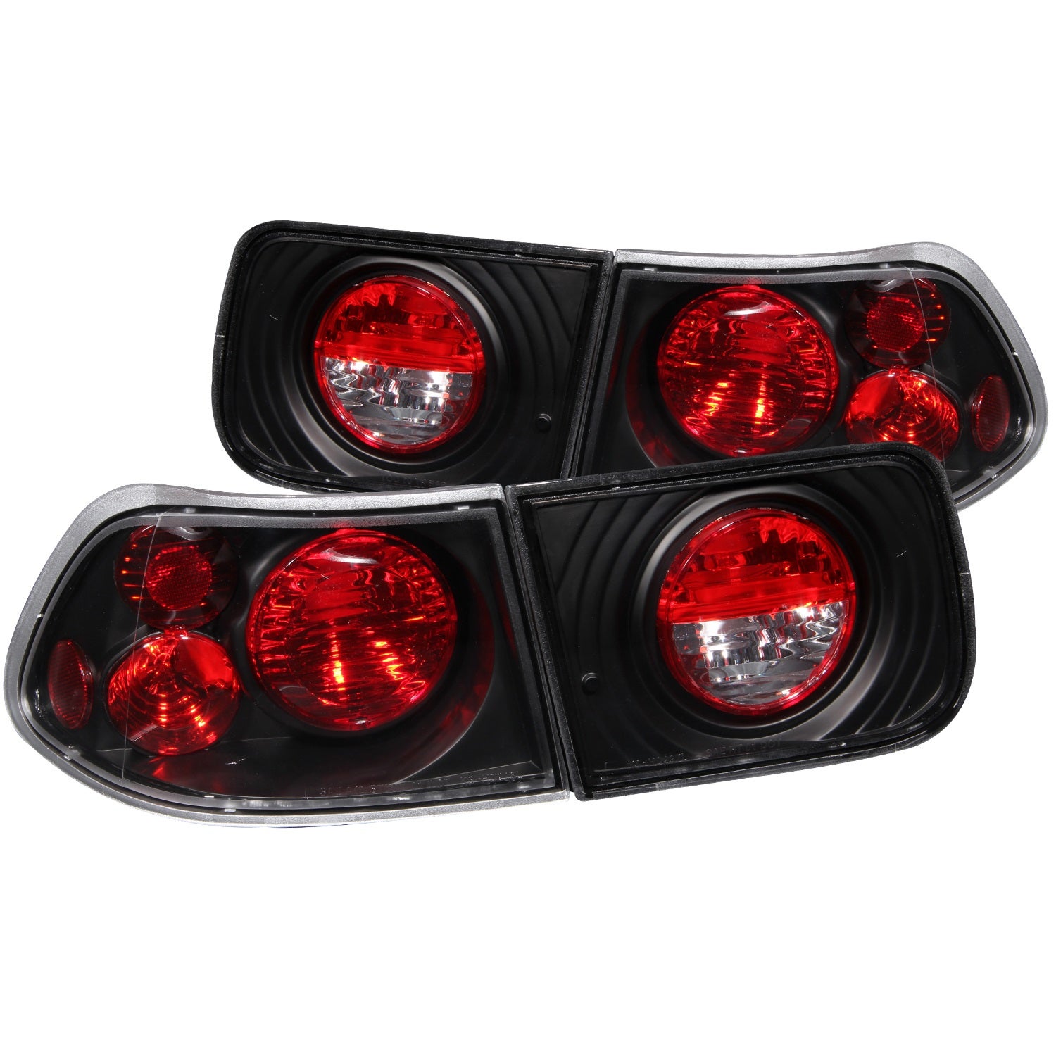 Anzo Usa 221062 Tail Light Assembly Fits 96-00 Civic Anzo 221045 Tail Light