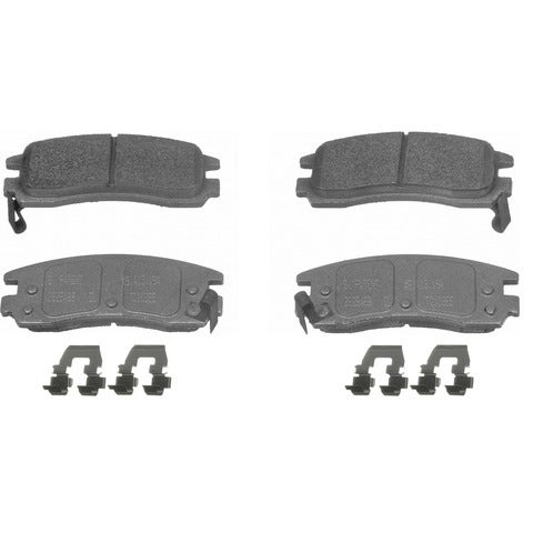 Wagner Brake Disc Brake Pad Set P/N:Mx714  Disc Brake Pad Set P/N: