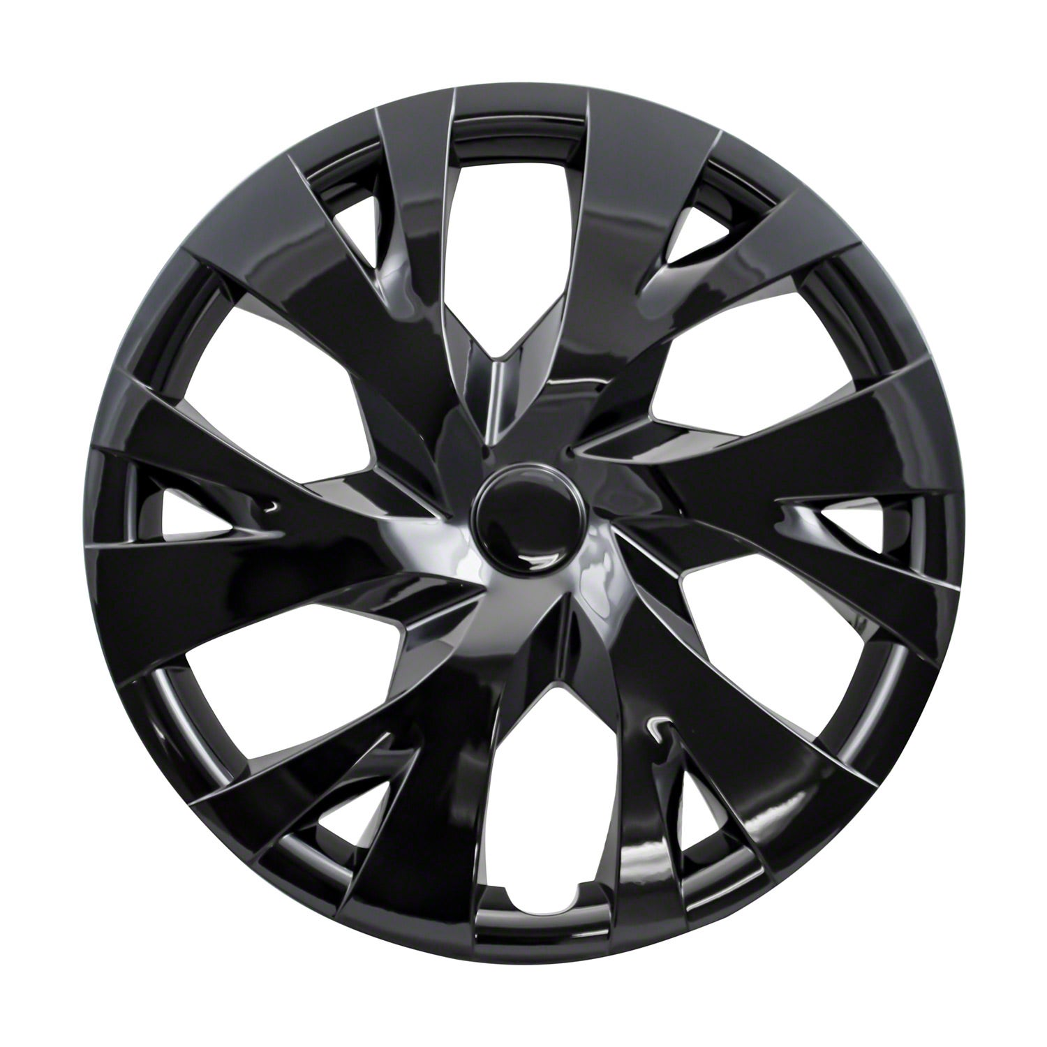 Coast2coast Wheel Cover; Gloss Blk; Set Of 4 Iwc53315blk Coast2coast Wheel