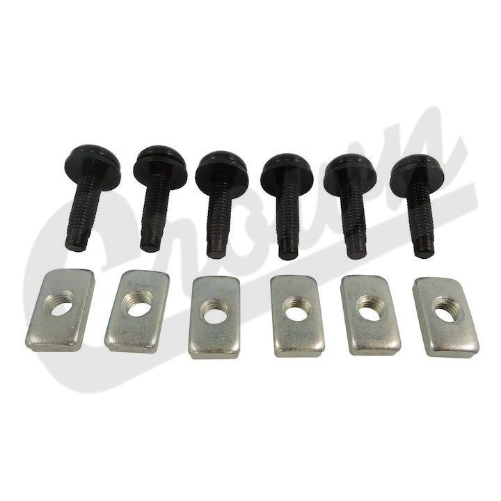 Crown Automotive 6506825K6 Hard Top Hardware Kit Fits 97-06 Wrangler (Tj) Crown