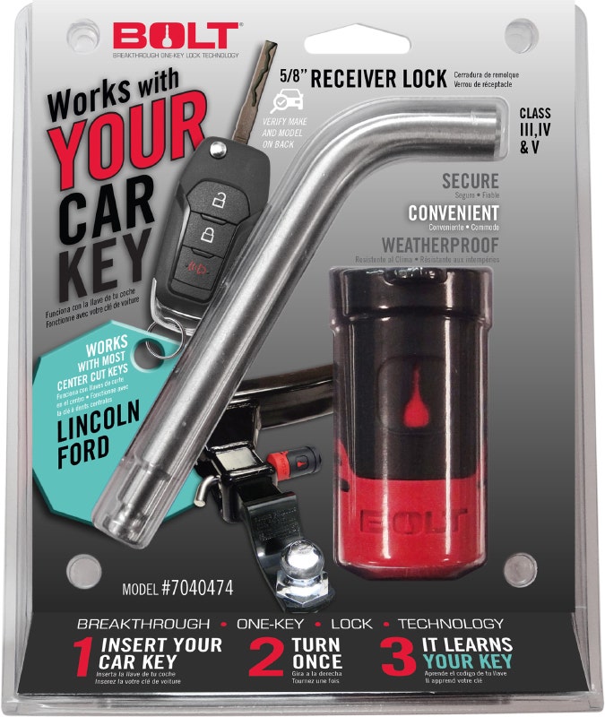 Bolt 5/8 In. Receiver Lock Ford Center Cut  5/8 In. Receiver Lock Ford Center