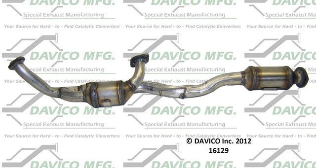 Davico Mfg Catalytic Converter P/N:16129  Catalytic Converter P/N: