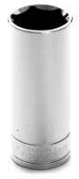 Performance Tool W32424 1/2 Drive 6-Point Socket, 24Mm Socket  Type - Metric,
