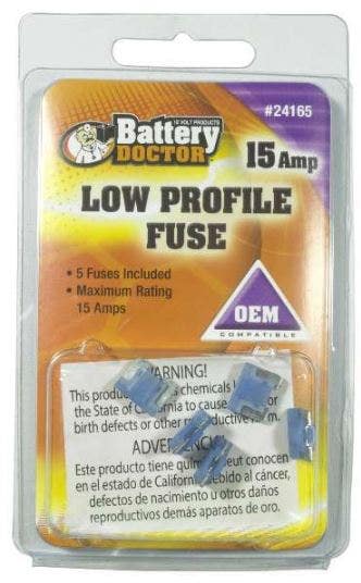 Mini Fuse, 15 Amp Mini Fuse, 15 Amp