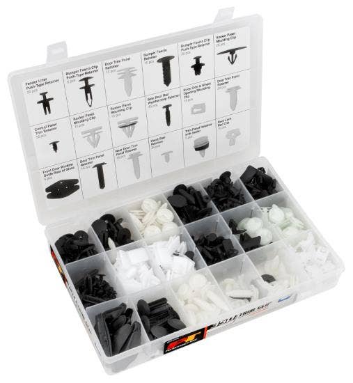 Performance Tool W5240 350Pc Gm Trim Clip Assortment   Trim Clips For Doors,