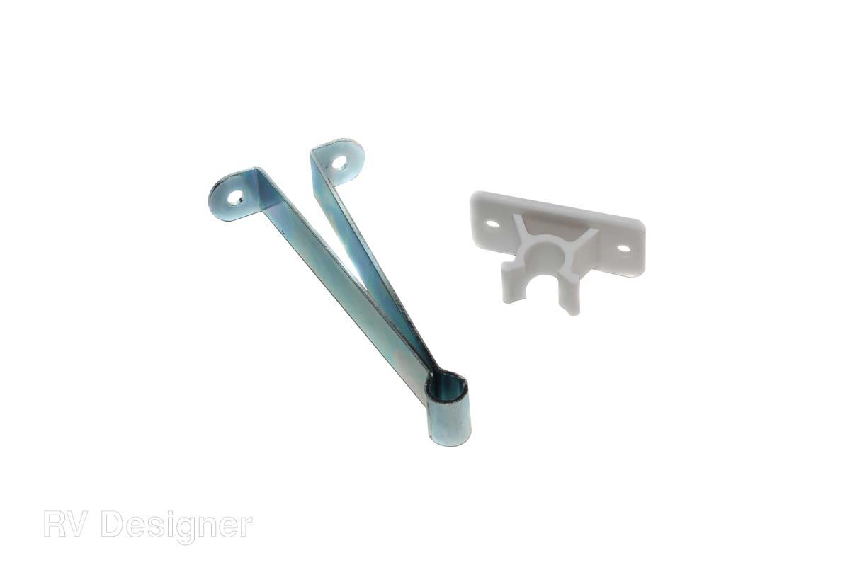 Rv Designer E265, Door Holder, Metal With Plastic Clip, 3 Inch, Entry Door