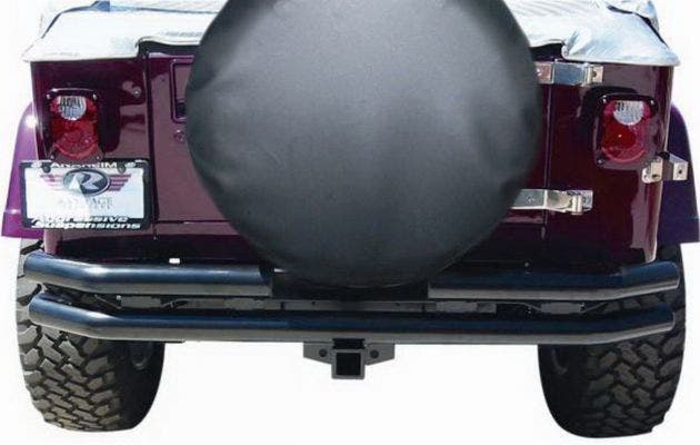 Rampage 773535 Tire Cover  772901 Spare Tire Cover; Attachment Style -