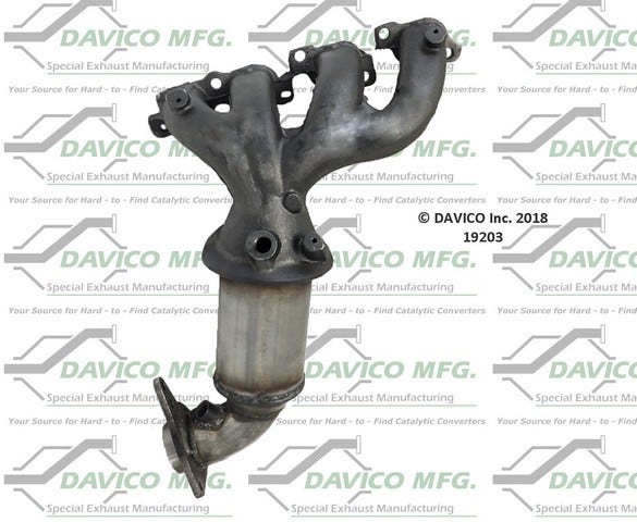 Davico Mfg Catalytic Converter P/N:19203  Catalytic Converter P/N:
