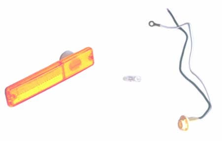Omix 12401.02 Side Marker Light Kit Fits 72-86 Cj5 Cj6 Cj7 Scrambler -Ada  Side