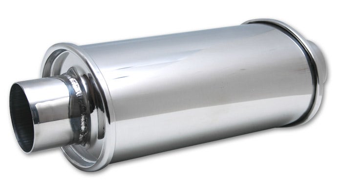 Vibrant Performance 1141 Ultra Quiet Resonator   Exhaust Resonator; Finish -