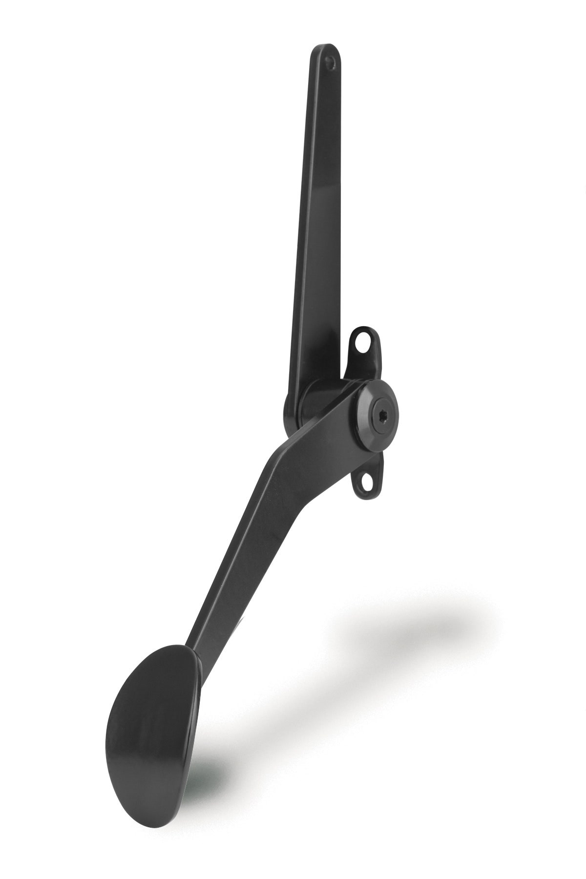 Lokar Xspo-6070 Black Spoon Gas Pedal   Black Spoon Gas Pedal
