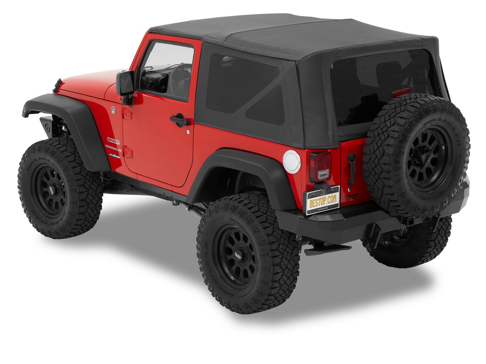 Bestop - 54722-35 - Supertop Squareback Soft Top  Supertop Nx Soft Top  Type -