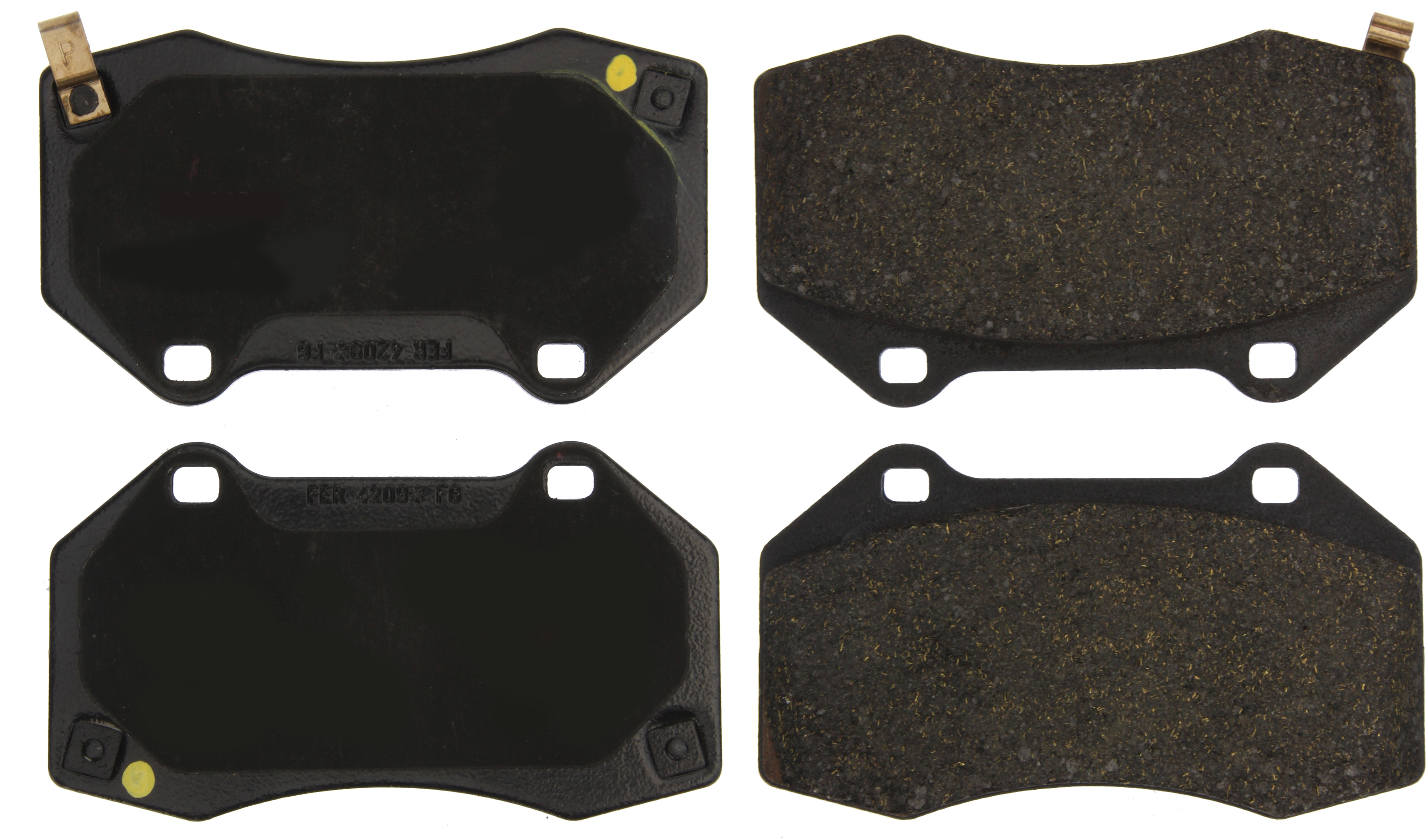 Centric Parts Disc Brake Pad Set P/N:104.13792  Disc Brake Pad Set P/N: