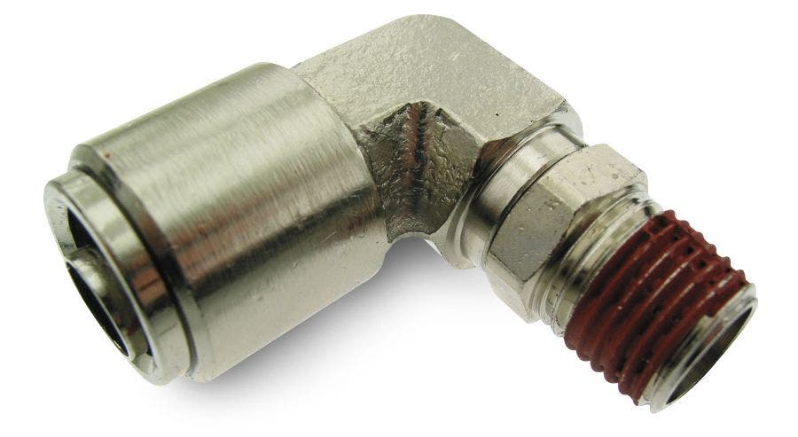 1/8 Mnpt X 1/4 Tub Swl   Adapter Fitting Male Elbow; Fitting Type - Elbow, End