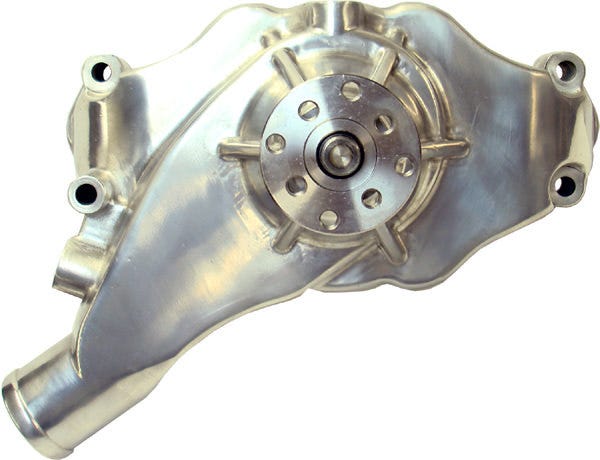 Big Block Chevy Aluminum Water Pump Short Polishe Big Block Chevy Aluminum Water