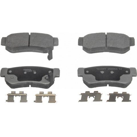 Wagner Brake Disc Brake Pad Set P/N:Pd813 Thermoquiet Brake Pad  Recommended Use