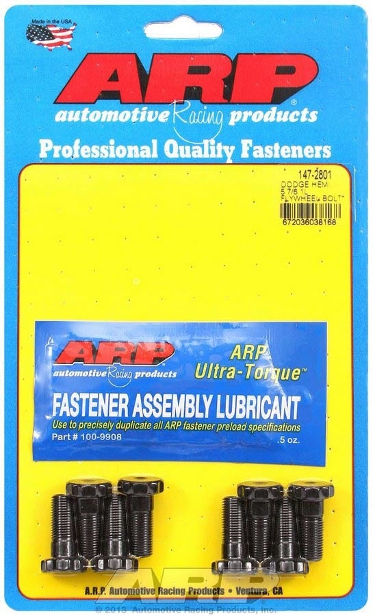 Arp 147-2801 Flywheel Bolt Kit For Mopar 5.7/6.1L Arp  Flywheel Bolt Kit For