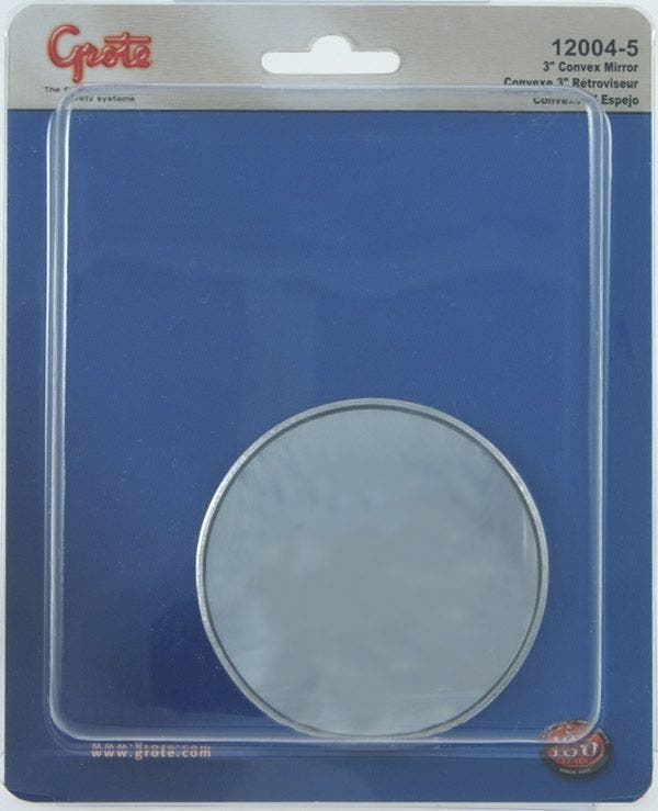Grote 12004-5 3" Round Stick-On Convex Mirror   Blind Spot Mirror  Size (In) - 3