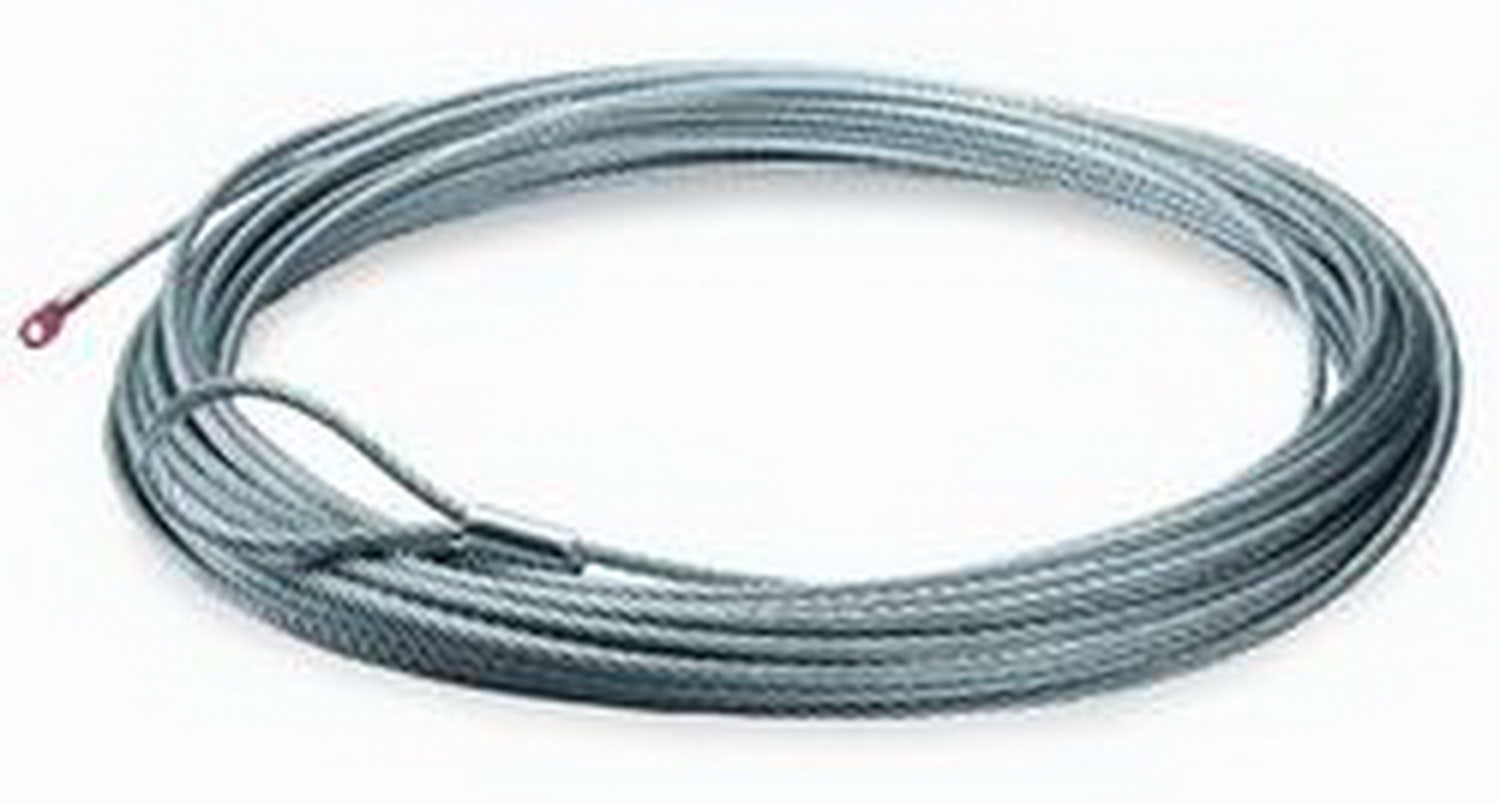 Warn 60076 Wire Rope  Industries  Winch Cable; Length (Ft) - 50 Feet, Diameter
