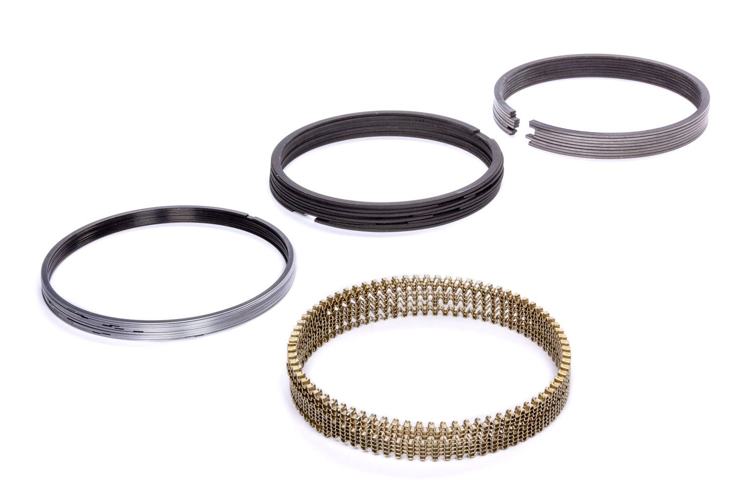 Piston Rings, 4.040 In Bore, 1.5 X 1.5 X 3.0 Mm Thick, Standard Tension, Plasma