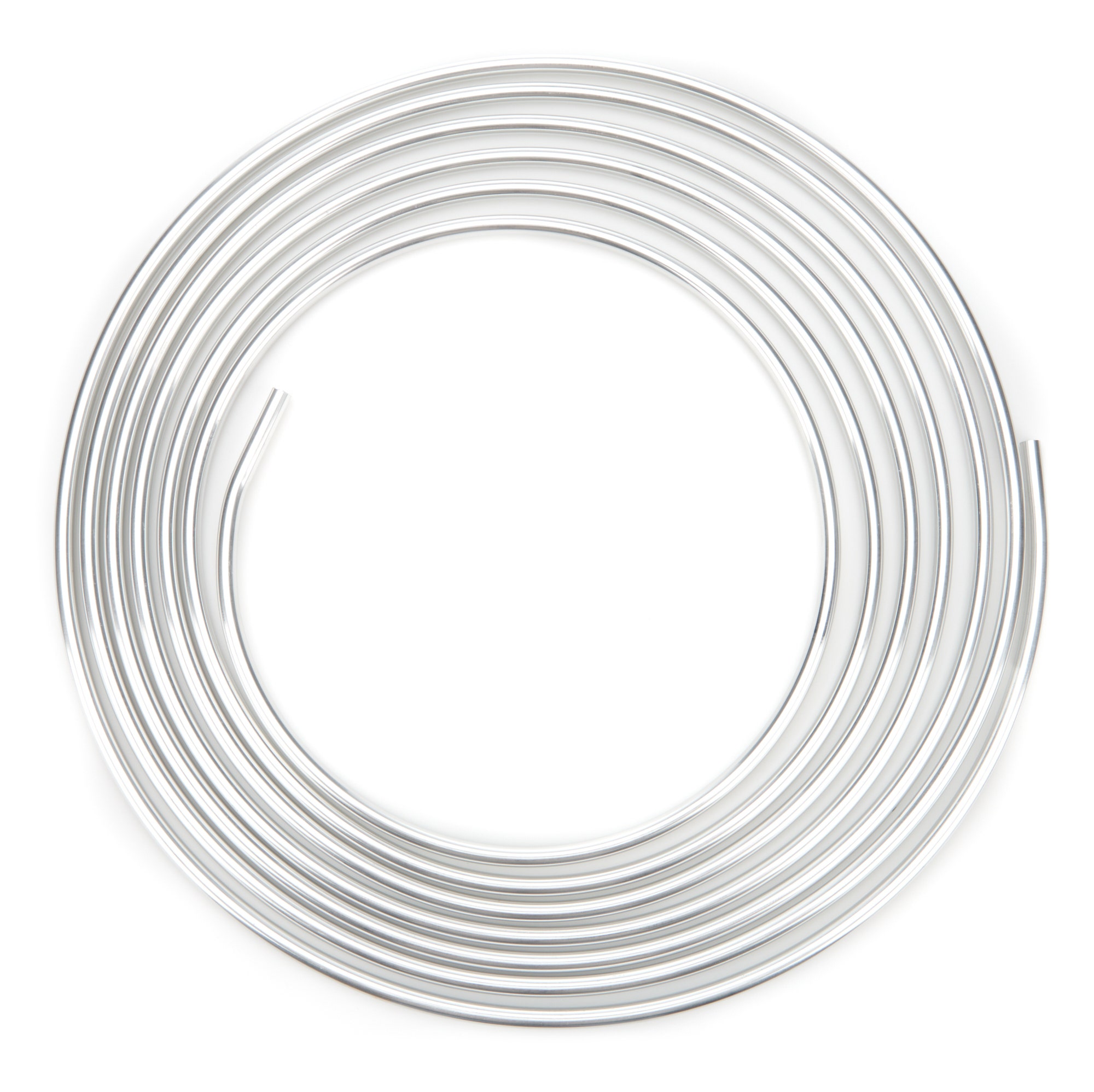Allstar All40180 3/8" Diameter 25' Aluminum Coiled Tubing Fuel Line Allstar  3/8