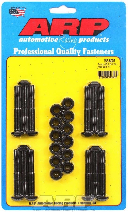 Arp 153-6001 Rod Bolt Kit For Ford V6 2.8/2.9L Arp  Rod Bolt Kit For Ford V6