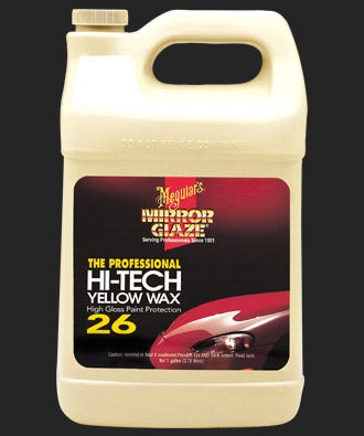 Meguiar's M2601 M26 Mirror Glaze Hi-Tech Yellow Wax - 1 Gallon Meguiar S  M26