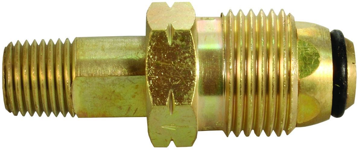 Jr Products 07-30075 Excess Flow Pol   Propane Adapter Fitting; End Size1 - 1/4