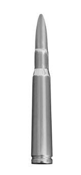Recon 264Ant50br .50 Cal Shaped Aluminum 5" Short Aluminum Stereo Antenna Recon