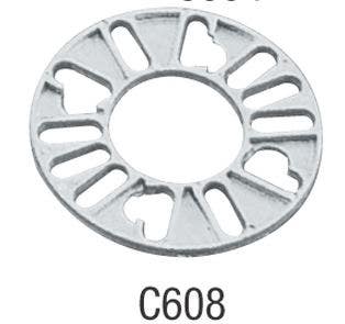 Top Line C608 Brake Spacer  Parts  Wheel Spacer; Bolt Pattern (In) - 4X3.94/
