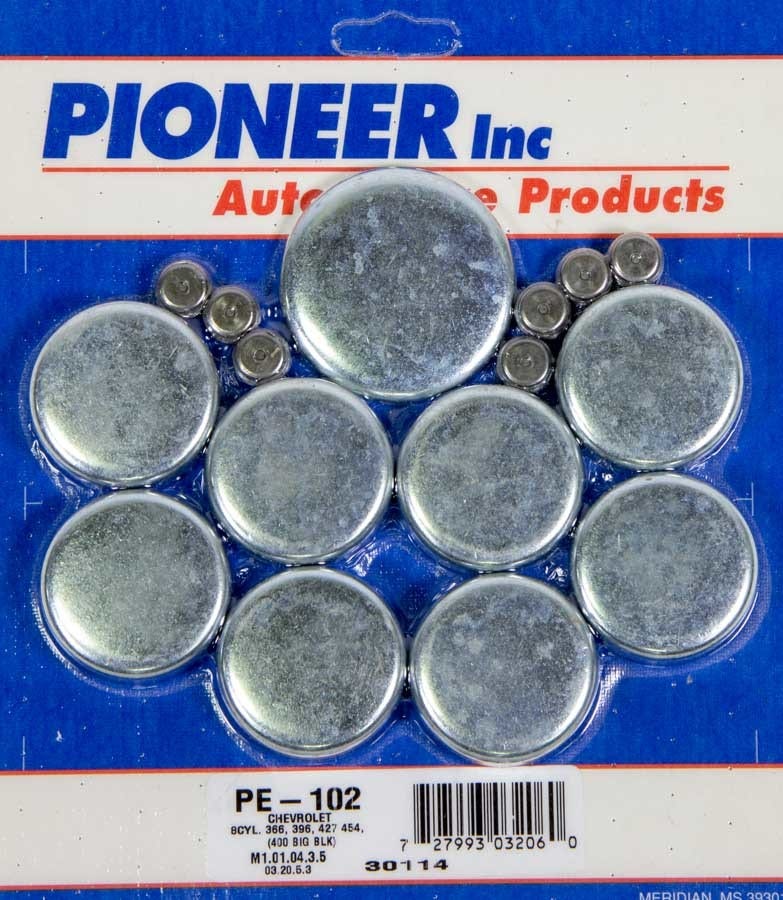 Pioneer - Pe-102 Pioneer 454 Chevy Freeze Plug Kit  -   454 Chevy Freeze Plug
