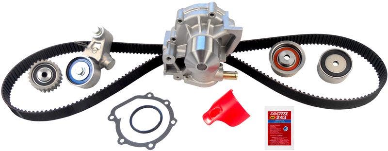 Gates Tckwp304 Engine Timing Belt Kit With Water Pump   Engine Timing Belt Kit