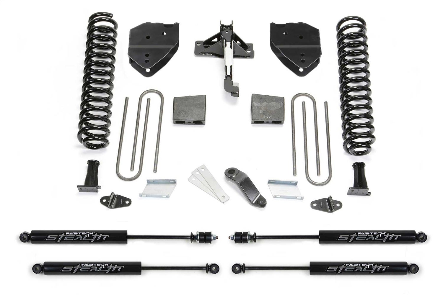 Fabtech K2255m Basic Lift System W/Shocks Fits F-250 Super Duty F-350 Super Duty