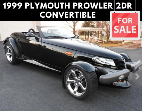 1999 Plymouth Prowler 2dr Convertible For Sale Shop Eddies